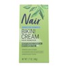 Nair Nair Bikini Cream with Green Tea Sensitive Formula, 1.7