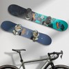 hangers surfboard, 2 snowboard rack hangers, skateboard wall mounted, snowboard
