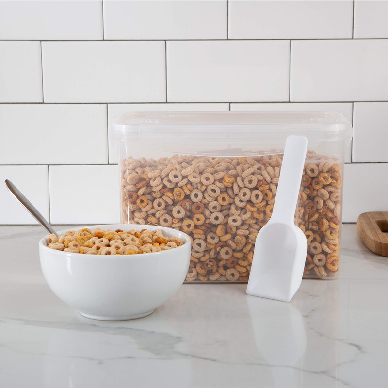 Kitchen Details 2 Pack Cereal Container with Scooper | Medium