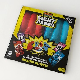 Mattel NEW Rock ‘Em Sock ‘Em Robots Fight Cards Card Game with Two Boxing Gloves Mattel