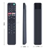 CLVIZCXOM RMF-TX500E Voice Control Replacement Remote Control Compatible with Sony