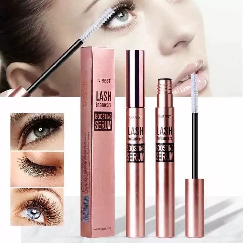 Qibest 3 Serums Tratamiento Crecimiento Pestañas Gruesas Y Largas