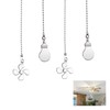 4PCS Ceiling Fan Pull Chain Extender, 14" Ceiling Fan Chain