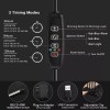 LEOTER 4 Head Led Grow Light With Timer Dimmable Modes
