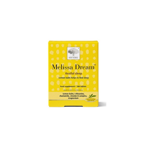 New Nordic Melissa Dream 100 Tablets