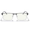 MERRY'S Men's Blue Light Blocking Glasses Computer Reading Glasses for