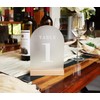 ORGANTEAM ORGANTEAM Wedding Table Numbers 21-25, Acrylic Arch Signs with