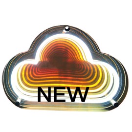 Infinity Cloud Neon Sign Light Up Infinity Mirror Double-Layer Acrylic Light Cloud LED Lamp with USB Power Bar Home Table Decor Gifts for Birthday Mather's Day Housewarming Congrats Grad