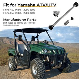 M MATI Rear Propeller Drive Shaft & Boss Kit for Yamaha Rhino 450 YXR45F Rhino 660 YXR66F 2004-2009 5KM-46126-00-00 5UG-G6172-00-00 5UG-46212-00-00