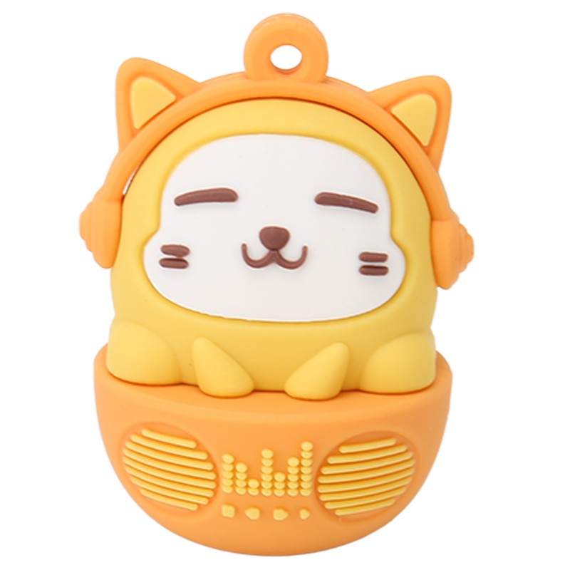 Cartoon Flash Drive PVC USB2.0 Cat Pattern Plug and Play