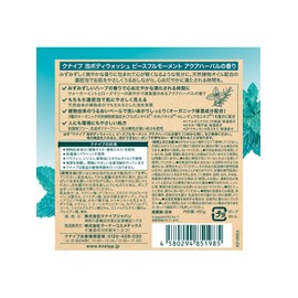 Kneipp Foam Body Wash, Peace Full Moment, Aqua Herbal Scent, 15.9 oz (450 g)