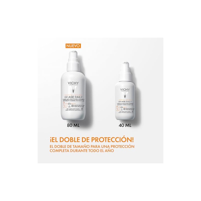 Vichy Capital Soleil UV-Age Daily FPS50+ Protector Solar Facial Uso