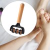 perfeclan T Shape Massager,Meridian Rolling Stick,Massage Tool Portable Multiuse Muscle
