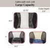Baggallini Compression Cube 3-piece set - Lightweight Compression Packing Cubes