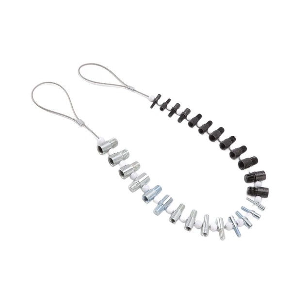 Thread Checker for Size Check, 26 Male/Female Nut and Bolt