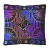 Sophia Art Indian Multi Elephant Mandala Floor Pillow Square Ottoman