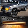 BINQIGOO LED Daytime Running Light Compatible with Toyota 4Runner 1996-2002