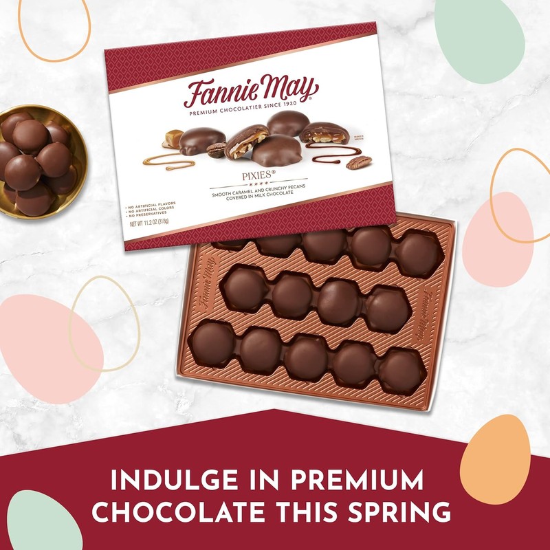 Fannie May, Milk Chocolate Candy, Pixies, 11.2 oz