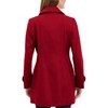 Classic Double Breasted Wool Coat Red
