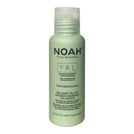 NOAH YAL Re-Hydrating & Volumizing Conditioner – Lightweight Moisture with Hyaluronic Acid & Organic Thyme, Detangles, Strengthens, Adds Fullness & Shine to Thin & Dry Hair, No Silicones or SLS, 75ml
