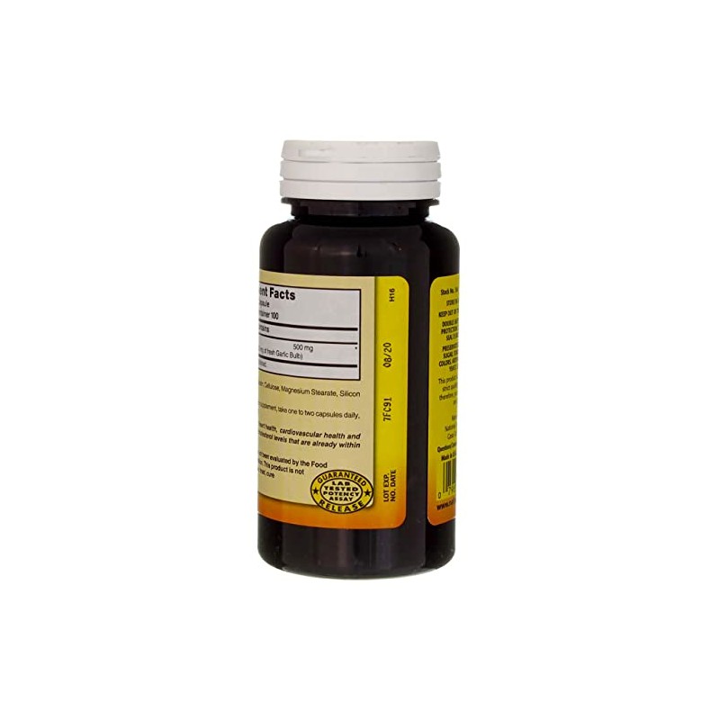 NAT B ODORLSS Garlic TB 1250MG100