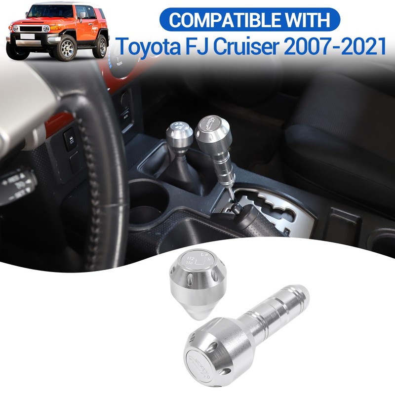 Fgtagtal Compatible with Toyota FJ Cruiser 2007-2021 Car Gear Shifter