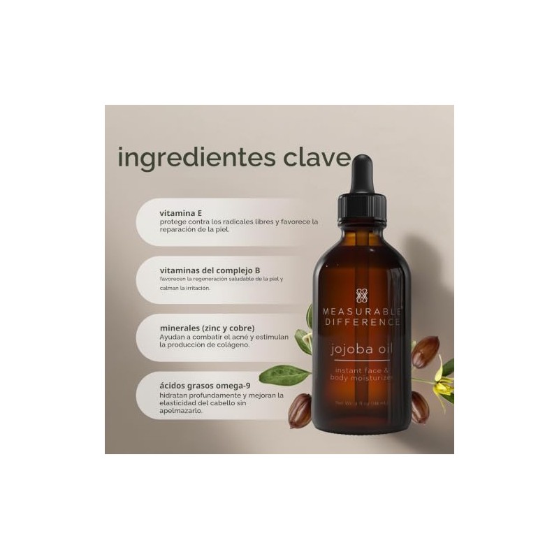 Chrislie Mesaurable Difference Face and Jojoba Body Oil