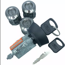 Ford 2004 2005 2006 Ford F250 F350  Ignition Cylinder & 3 Door Locks with 2 Ford Keys