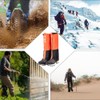 Uniqox Gaiter, Breathable, 100% Waterproof, Mountain Climbing Spats, Long Gaiter,
