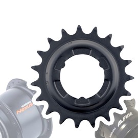 F26 Shimano Nexus Sprocket I Alfine Sprocket for Bicycle Rear Wheel Gear Hub Wear Part Service Maintenance Replacement Hub Replacement Sprocket (Black 19 Teeth)
