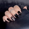 Wolyeong (月影) |Minimal oriental mother-of-pearl nails - stiletto / 월영(月影)