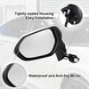 X AUTOHAUX Door Mirror Assembly Left Driver Side for Toyota
