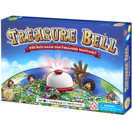 Mind Inventions Treasure Bell | Best Treasure Hunting Game for Kids | Ages 5+ | 2-5 Players | 15-45min Playtime