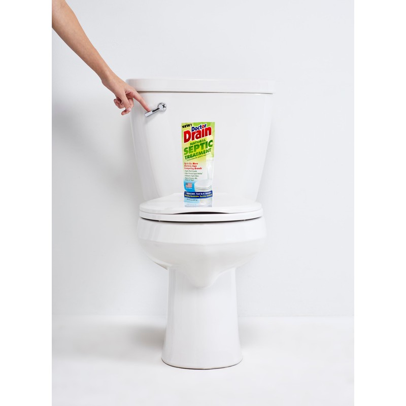 Doctor Drain Monthly Natural Septic Tank Treatment - One Flush
