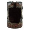 Ebros Gift Country Rustic Western Blue Cross W/ Concho Toilet