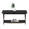 FURINNO Modern Simplistic Coffee Table, Espresso