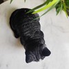Vivid Arts Dreaming Cat Black & White Ornament – Peaceful
