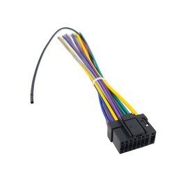 Wire Harness Replacement for Alpine Car Radio CDA-9886 CDE-121CDE-143BT CDE-153BT CDE-172BT CDE-175BT CDE-9881 CDE-HD137BTCDE-SXM145BT CDE-W235BT CDE-W265BT UTE-42BT UTE-52BT UTE-62BT UTE-73BT