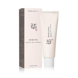 Relief Sun Protector solar coreano orgánico SPF50+, PA ++++ arroz y probióticos | Solución coreana para el cuidado de la piel para todo tipo de pielPr