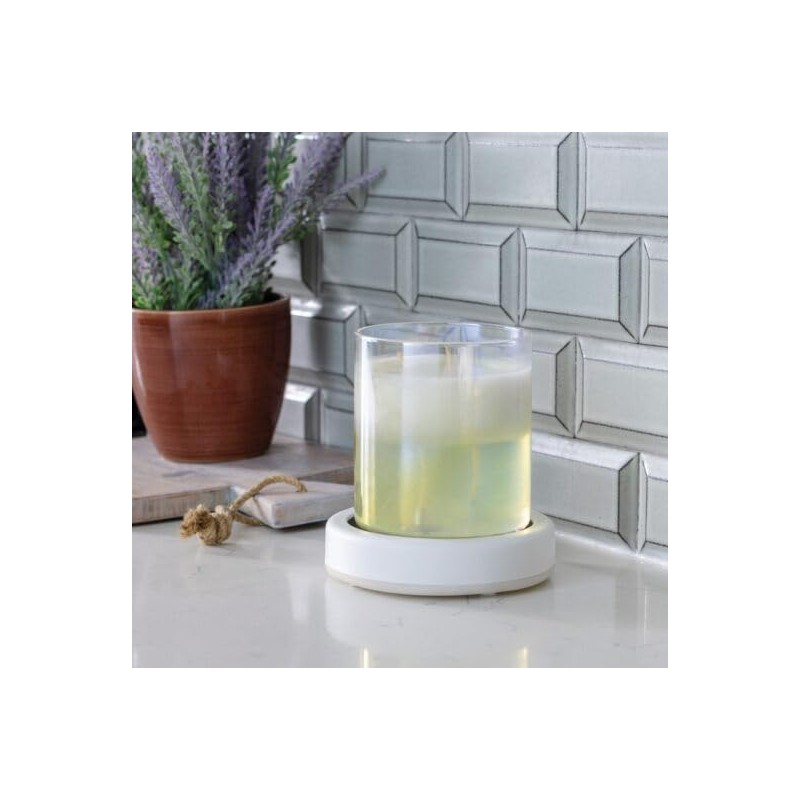 Candle Warmers ETC Timer Candle Plate Warmer