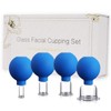 4PCS Glass Facial Cupping Set, Anti Aging Face Cupping Cups