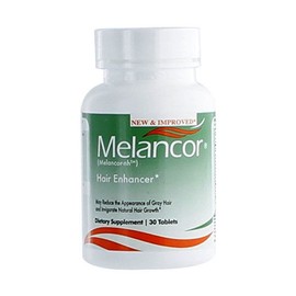 Capsules Melancor Hair Vitamin Stop Gray Hair, Reduce Premature white Hair for men, women