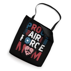 Proud Air Force Mom Flag Mom Air Force Clothing For Women Tote Bag