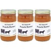All Natural Fruit Butters 8 oz. (Peach (3 Jars))