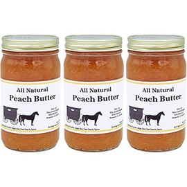 All Natural Fruit Butters 8 oz. (Peach (3 Jars))
