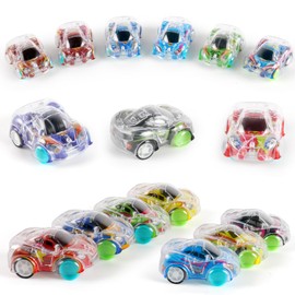 AMFUN Pack of 40 Bouncy Balls for Children, Jumping Ball with Coloured Ribbons, Colourful Bouncy Ball, Party Bags, Children's Birthday Party Bags, Children's Birthday Gifts, Children's Parties