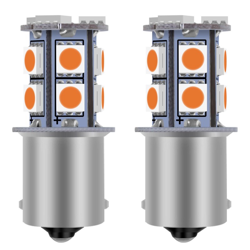 GLOFE 3Pcs Pink Interior Map Dome Light LED Bulbs Compatible