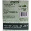 Matcha Green Tea Latte, 12 Single Serve Cups