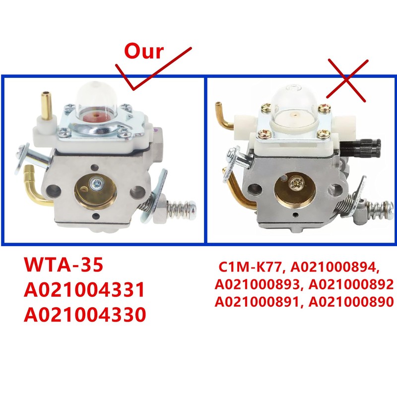 Hutdkte PB580T Carburetor for Echo PB-580t PB 580t PB-580h PB580h