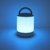 Solar Camping Lantern PP ABS Warm Light RGB Portable Hanging